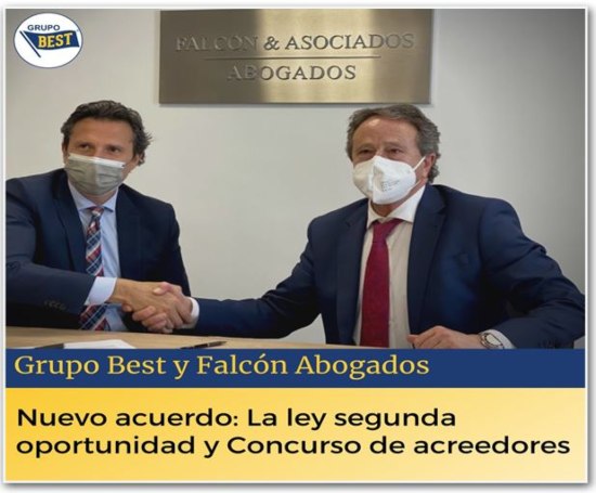Acuerdo de colaboración del GRUPO BEST con FALCÓN ABOGADOS